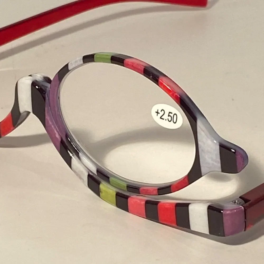 0988 Makeup Cosmetic 2.50 Flip Magnifying Glasses For Precision Application N…